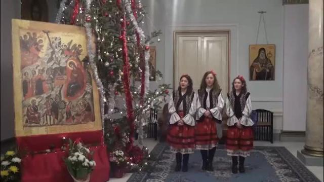 Colindători la Reședința Mitropolitană. Trio - Colegiul Național de Artă Octav Băncilă Iași