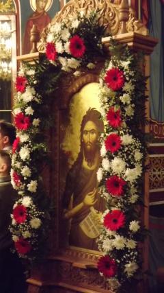 Hram la biserica Spitalului Municipal din Paşcani