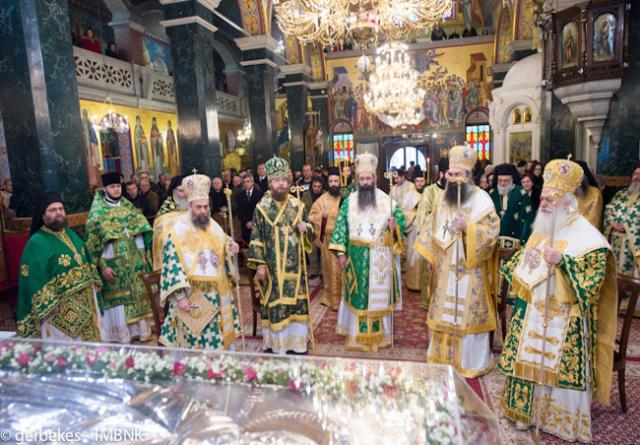 Oraşul Veria a sărbătorit hramul Sfântului Antonie cel Nou