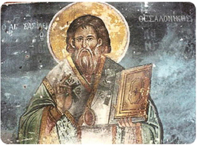 Viața Sfântului Vasile, Episcopul Tesalonicului
