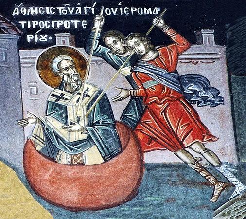 Viața Sfântului Sfințit Mucenic Proterie, Patriarhul Alexandriei