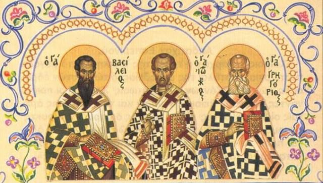 Predică la Sărbătoarea Sfinţilor Trei Ierarhi: Vasile cel Mare, Grigorie Teologul şi Ioan Gură de Aur - Pr. Nicolae Tănase