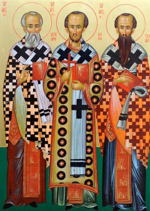 Predică la Sărbătoarea Sfinţilor Trei Ierarhi: Vasile cel Mare, Grigorie Teologul şi Ioan Gură de Aur - Pr. Ion Cârciuleanu