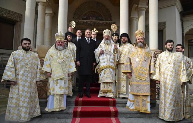 Sărbătoarea Sfinţilor Trei Ierarhi la Catedrala Patriarhală