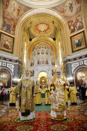 Preaferictul Ioan al X-lea și Patriarhul Kiril au slujit împreună, la Moscova