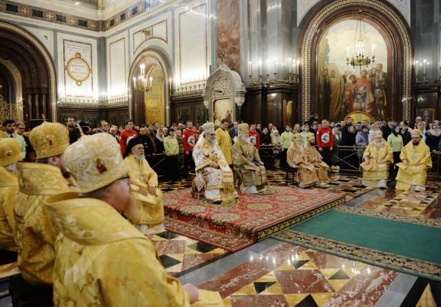Preaferictul Ioan al X-lea și Patriarhul Kiril au slujit împreună, la Moscova
