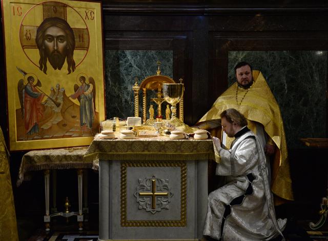 Preaferictul Ioan al X-lea și Patriarhul Kiril au slujit împreună, la Moscova