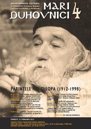 Zi dedicată Părintelui Ilie Cleopa la Paris