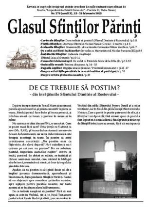 Parohia Precista 3 - matcă de slujire, cateheză şi cultură