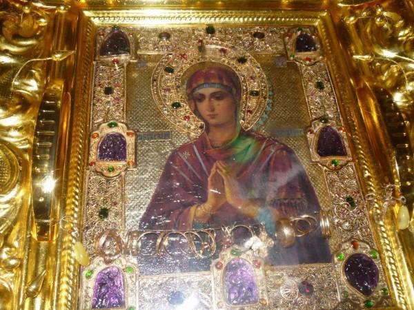 Icoana făcătoare de minuni a Maicii Domnului „Îmblânzirea inimilor împietrite” purtată în procesiune în toate gările din Moscova