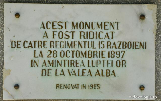 „Monumentul ostăşimii române” de la Războieni