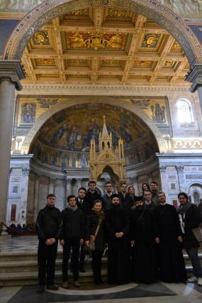 Pelerinaj la Roma al membrilor Colegiului „Sfântul Nicolae“