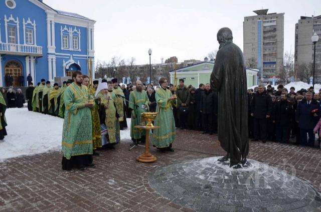 În Ulianovsk a fost sfințit monumentul Sfântului Andrei din Simbirsk cel nebun pentru Hristos