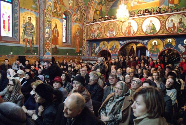 Conferinţă la Biserica militară „Sfântul Gheorghe“ din Bacău