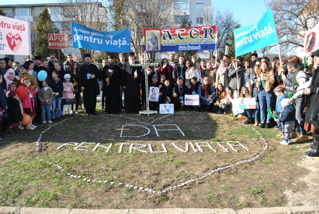 Marşul Pentru Viaţă sub cerul Botoşanilor