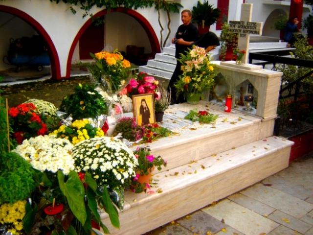 Înmormântarea Cuviosului Părinte Iacov Tsalikis