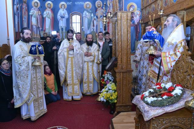 Hirotesie întru arhimandrit și hirotonie întru preot, la Mănăstirea Sângeap-Basaraba