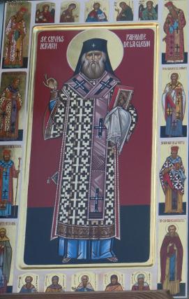 Acatistul Sfântului Ierarh Pahomie de la Gledin, Episcopul Romanului