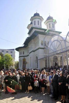 Liturghie arhierească la Biserica "Sfântul Gheorghe" din Bacău