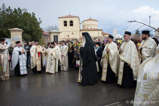 Pelerinaj în ajun de Florii la Iași