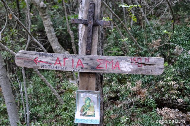 Aghiasma Cuviosului Gherontie de la Schitul „Sfânta Ana” din Athos