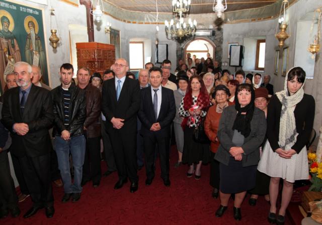 Hramul bisericii „Sfântul Ioan Evanghelistul” din Odobeşti