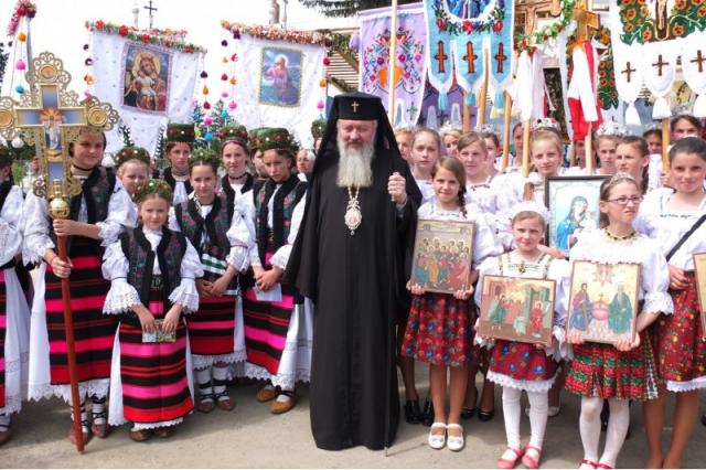 Biserica eroilor ucraineni din Sighetul Marmației sfințită de ÎPS Andrei