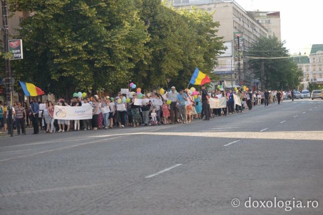 Marș pentru susținerea familiei tradiționale
