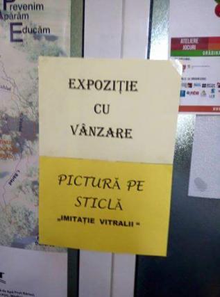 Cursul de pictură pe sticlă organizat de Parohia „Sf. Nicolae“ - Mălăieşti, la final