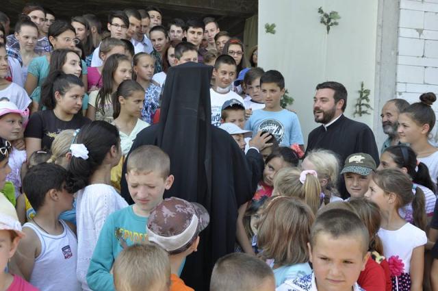 Tabăra din pridvorul satului Horodiştea, la final