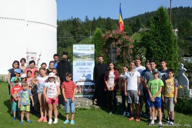 Tabără sub streaşina ctitoriei barnovschiene de la Buhalniţa