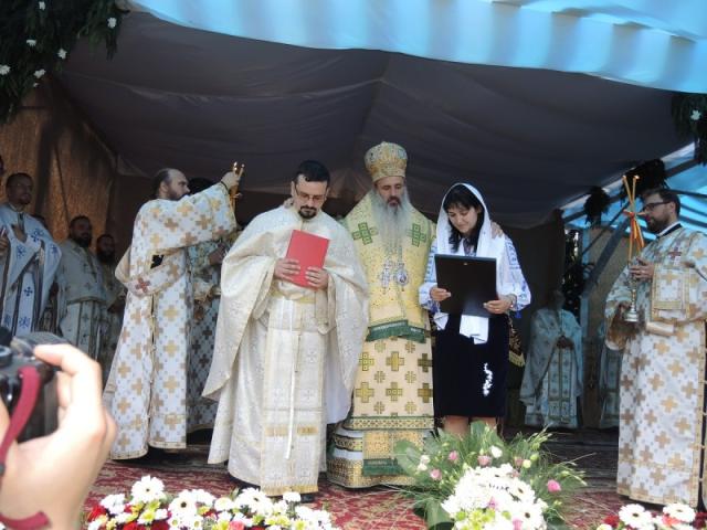 Liturghie arhierească, la hramul Mănăstirii Cetățuia