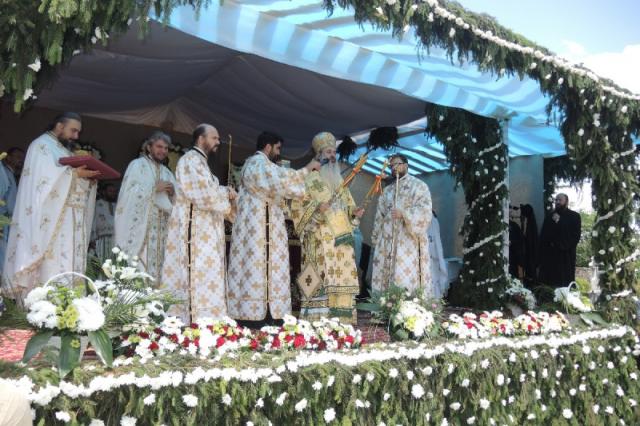 Liturghie arhierească, la hramul Mănăstirii Cetățuia