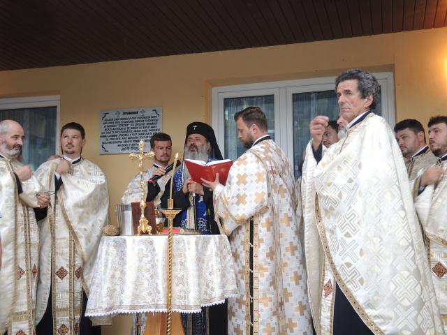 Sfințire de casă socială și parohială la Țepeșeni