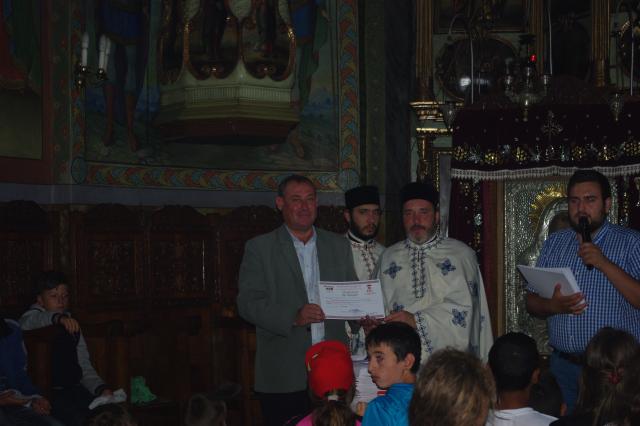 Bucurie , joc și rugăciune în tabăra de la parohia Urecheni