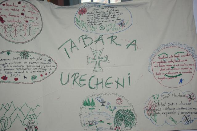 Bucurie , joc și rugăciune în tabăra de la parohia Urecheni