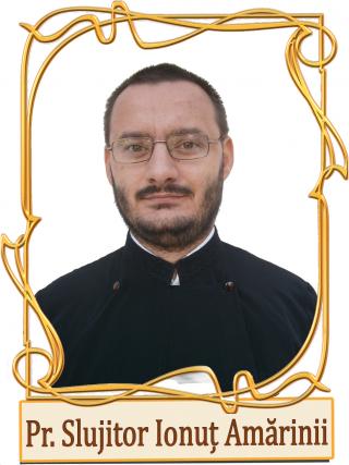 Părintele Ionuț Amărinii, noul director al Liceului Teologic din Roman