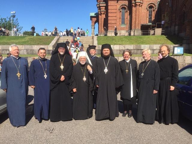Vizita Preasfințitului Părinte Petroniu în Finlanda