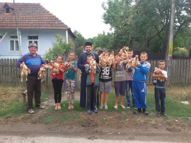 Proiectul umanitar „Dar din dar“, în Parohia Chişcăreni