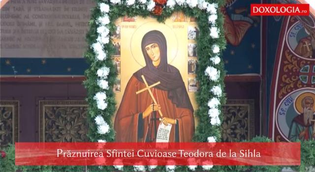 Prăznuirea Sfintei Teodora de la Sihla