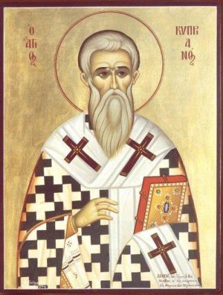Viaţa Sfântului Sfinţit Mucenic Ciprian, Episcopul Cartaginei