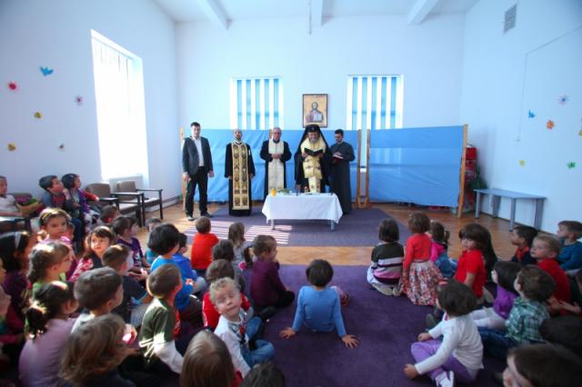 Binecuvântare pentru micuții de la grădinița Arhiepiscopiei Sibiului