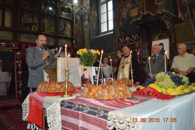 Lansare de carte în satul natal al părintelui Hrisostom Dănilă