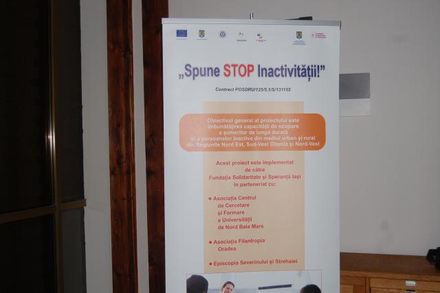 Un proiect de succes și-a închis porțile – „SPUNE STOP INACTIVITĂŢII!”