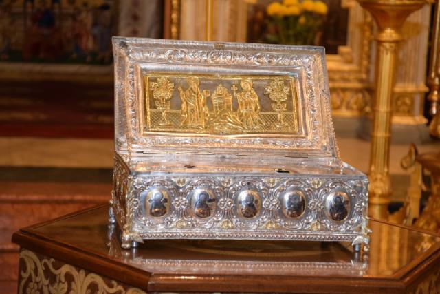 Cinstitele moaște ale Sfintei Maria Magdalena au ajuns la Iași
