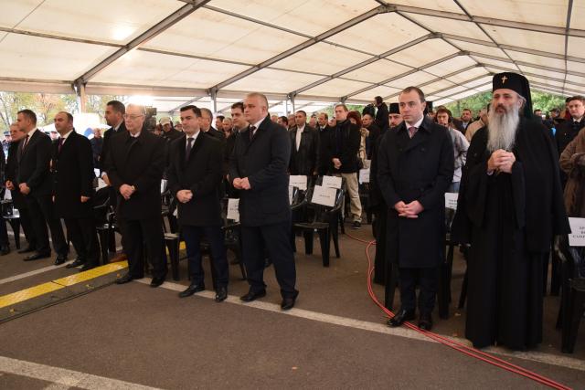 Slujbă de binecuvântare, la inaugurarea celui de-al treilea terminal al Aeroportului Internațional Iași