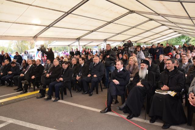 Slujbă de binecuvântare, la inaugurarea celui de-al treilea terminal al Aeroportului Internațional Iași