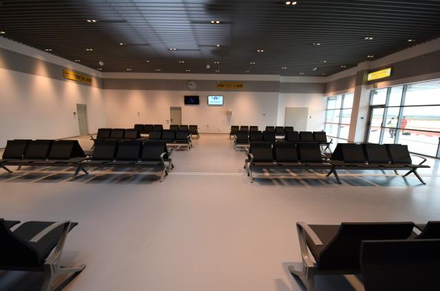 Slujbă de binecuvântare, la inaugurarea celui de-al treilea terminal al Aeroportului Internațional Iași