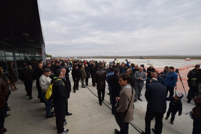 Slujbă de binecuvântare, la inaugurarea celui de-al treilea terminal al Aeroportului Internațional Iași