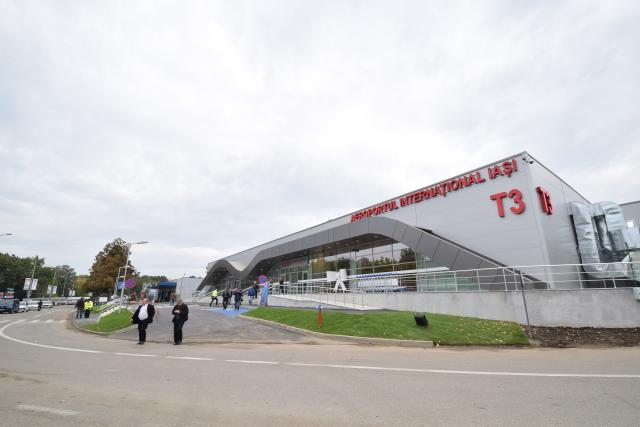 Slujbă de binecuvântare, la inaugurarea celui de-al treilea terminal al Aeroportului Internațional Iași